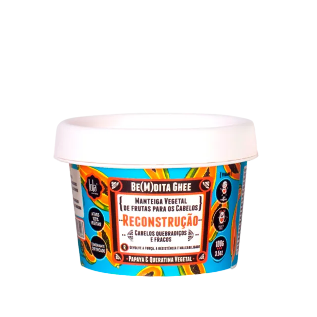 Be(M)dita Ghee | Manteca Reconstructora de Papaya y Keratina - 100 g.